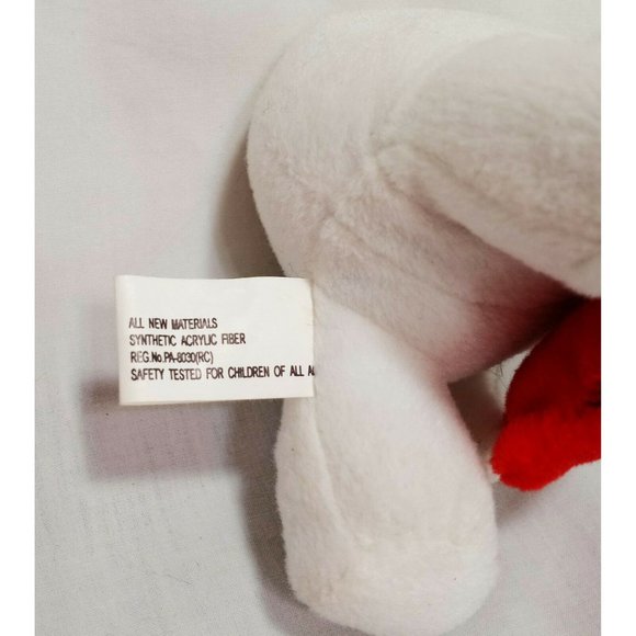 Teddy Bear Patriotic USA Plush Stuffed Animal 5" OTC Red White Blue Star - Picture 9 of 9